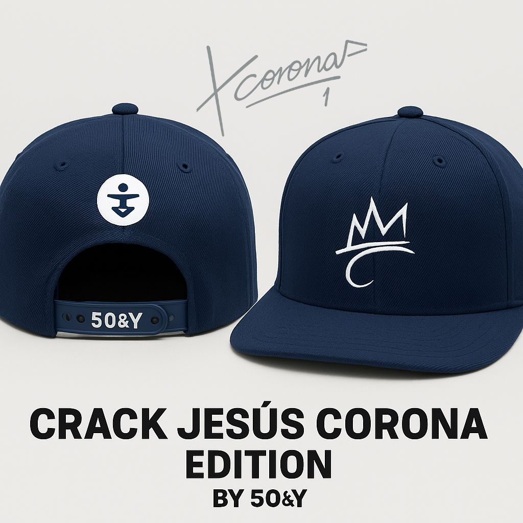 Gorra Crack Jesús Corona Edition 50&Y