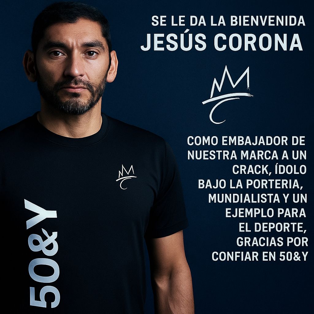 Playera Crack Jesús Corona Edition 50&Y