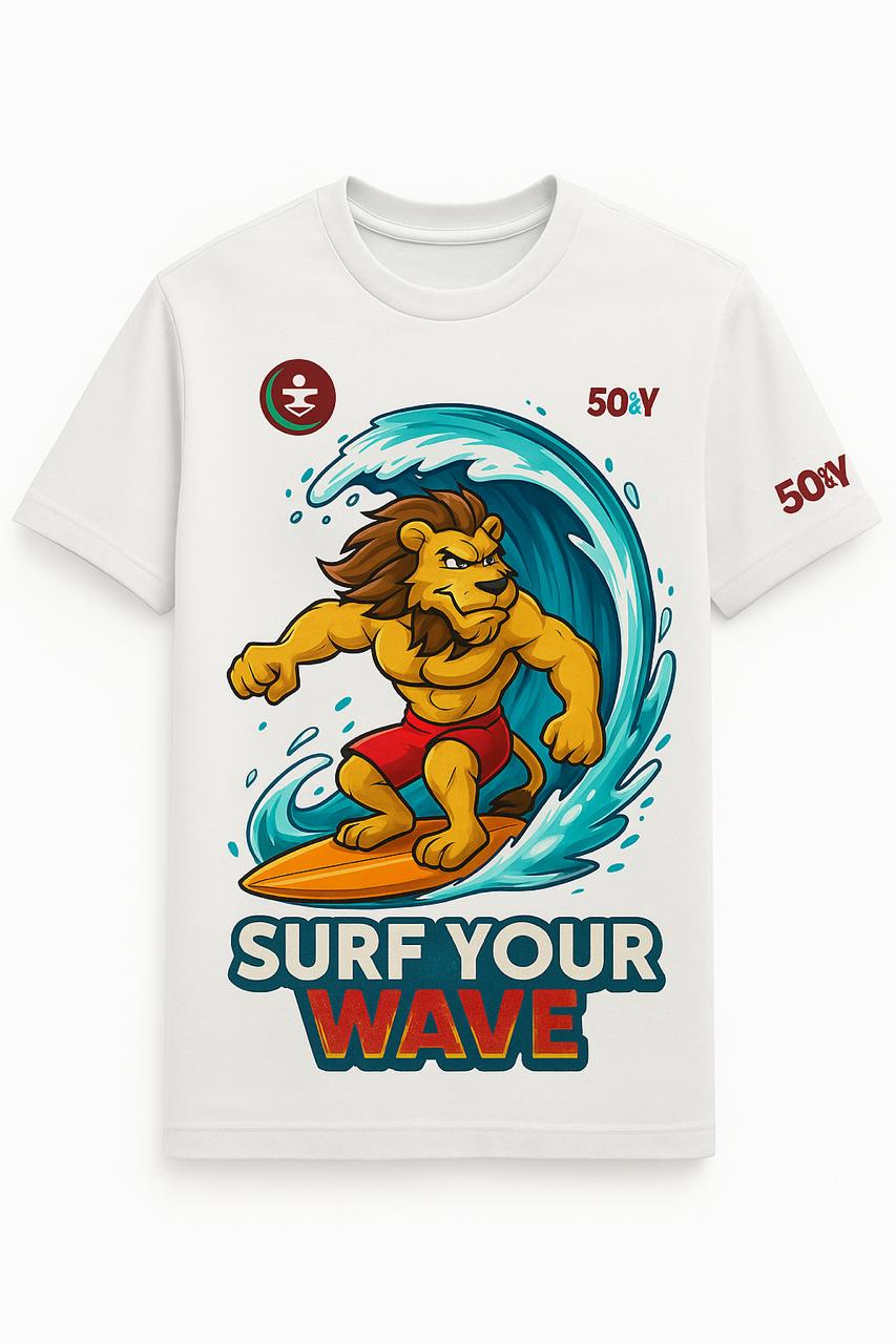 Playera Sport Balto Surf Algodón y Dry Fit