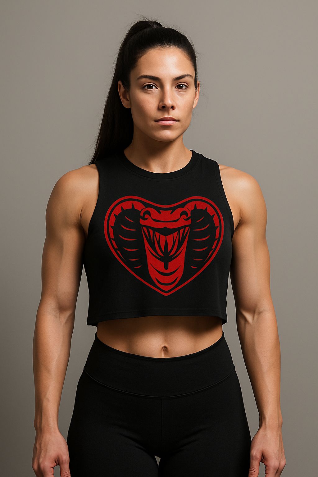 Crop Top Sin Mangas Unisex - Edición Venom 84