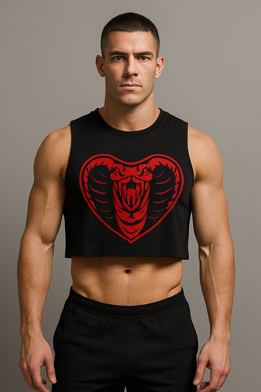 Crop Top Sin Mangas Unisex - Edición Venom 84