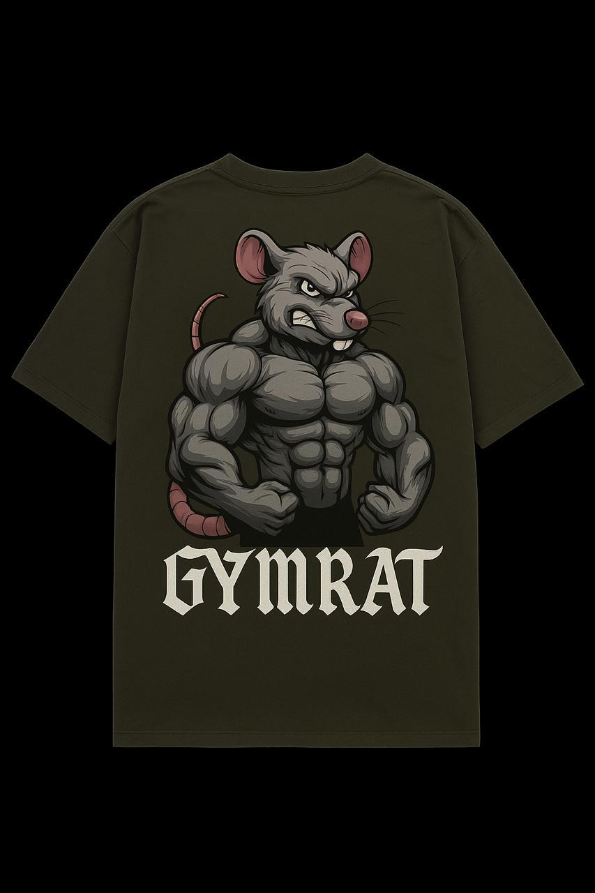 Playera Oversize 100% Algodón - GymRat 2