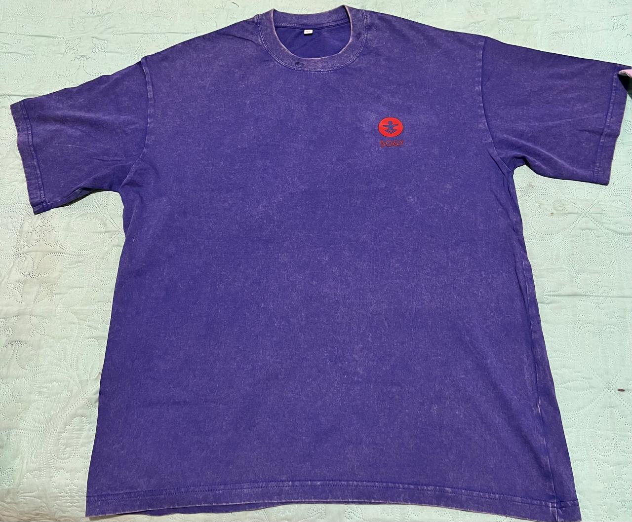 Playera Unisex Oversize 50&Y